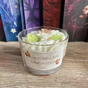 parfum-rocher-praliné-bougie-livresque