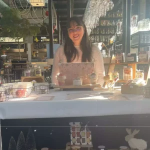 Créatrice de bougie artisanale