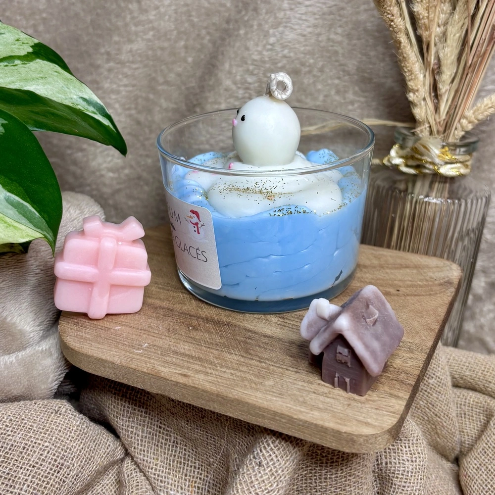 Bougie marron glacés l'Atelier de Cha