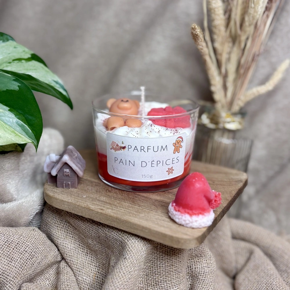 L'Atelier de Cha bougie parfum pain d'épices