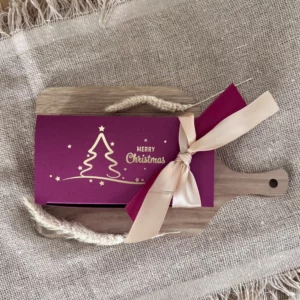 Petit coffret de fondant de Noël l'Atelier de Cha