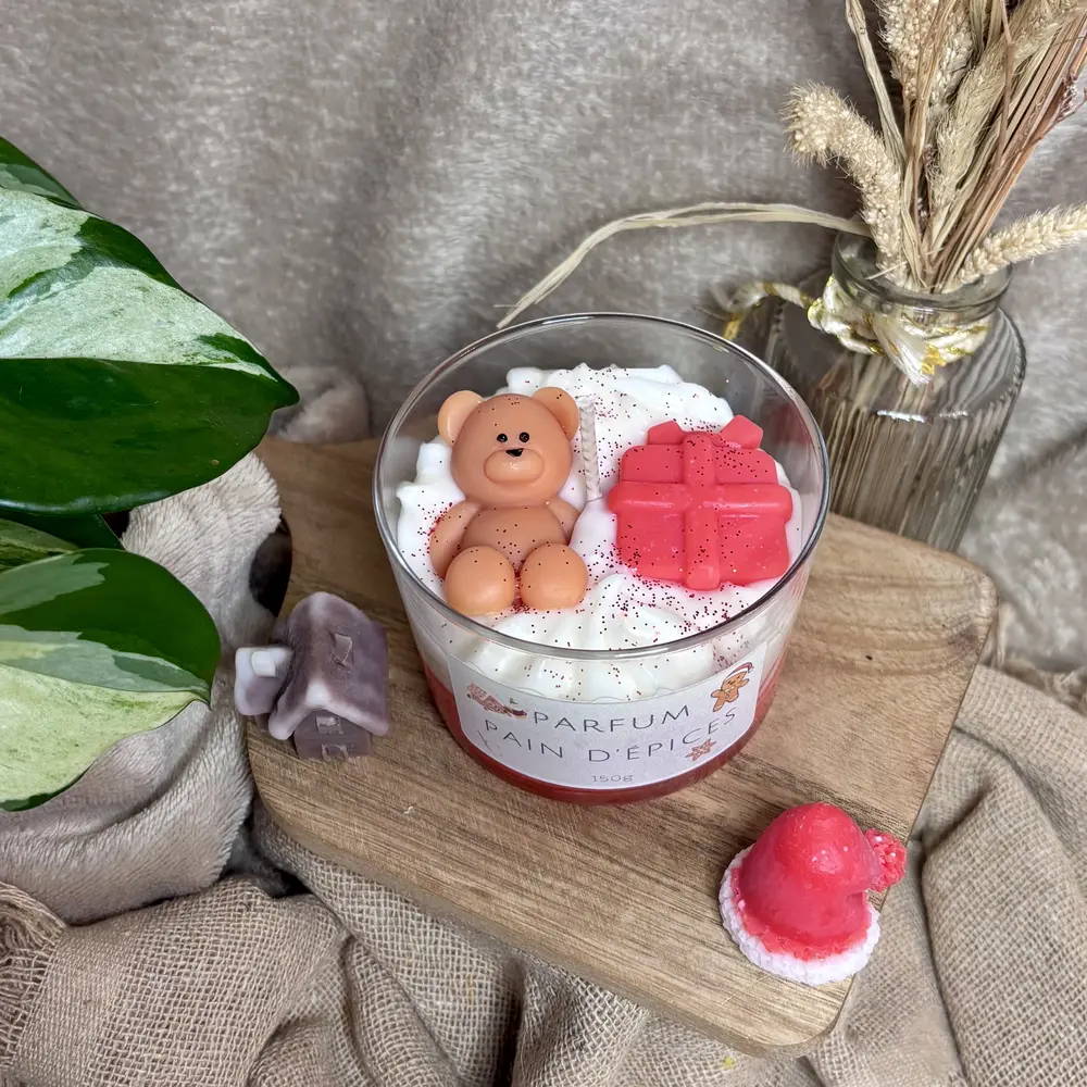 bougie parfum pain d'épices l'Atelier de Cha