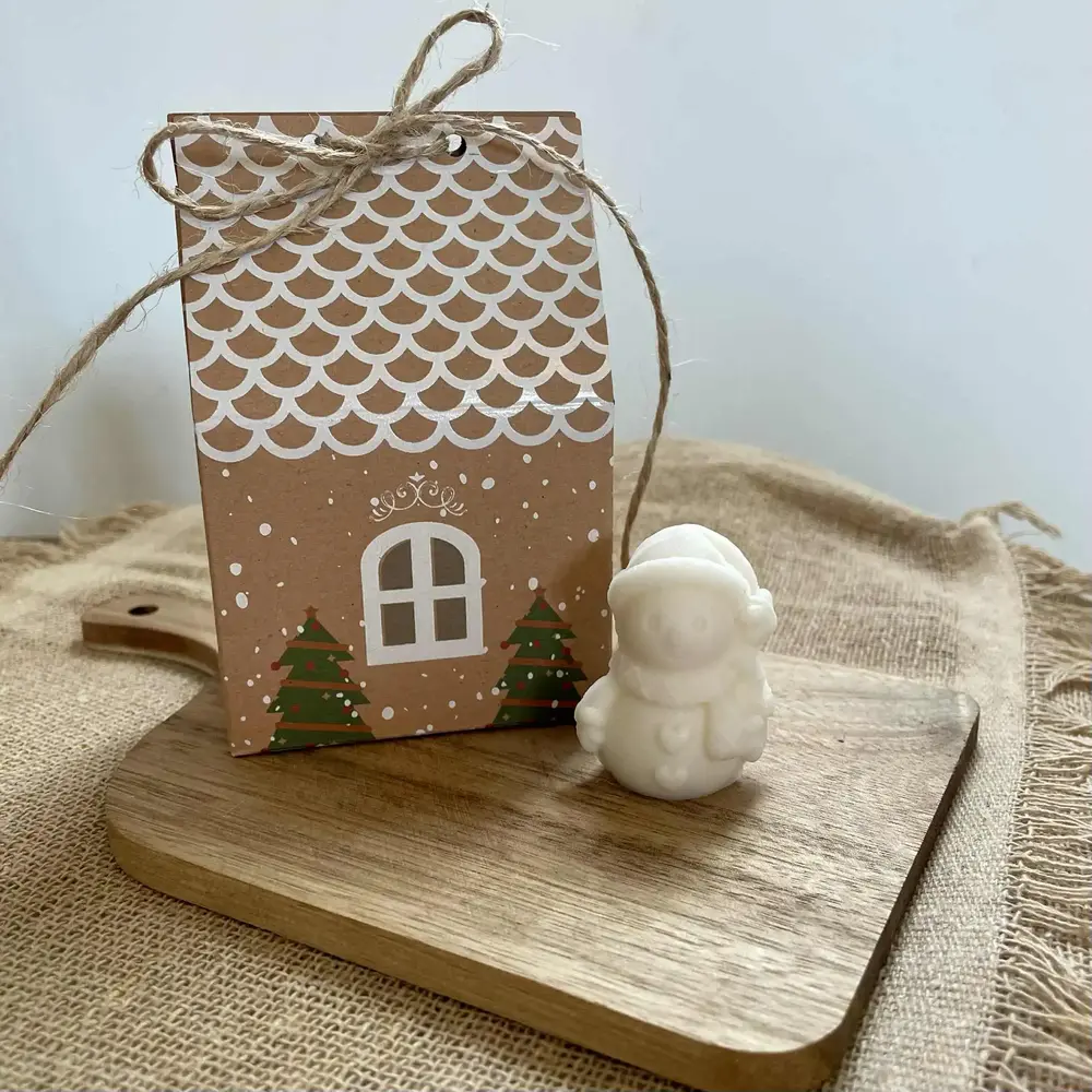 Lot de 3 bonhommes de neige - fondants