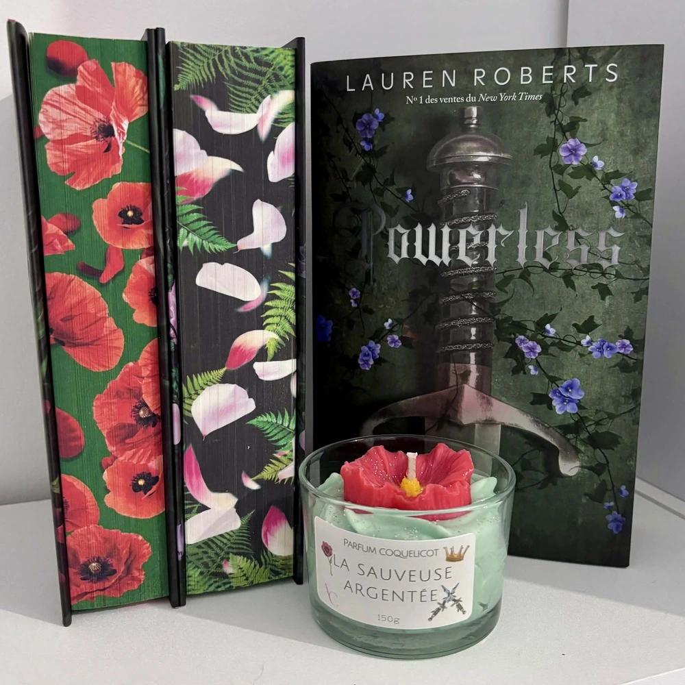 livre-powerless-l'atelier-de-bougie-de-cha