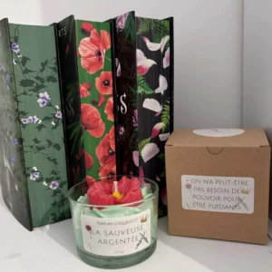 livre-powerless-l'atelier-de-bougie-de-cha-parfum-coquelicot