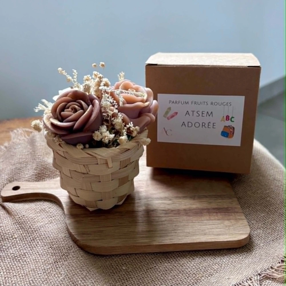 L'Atelier de Cha bouquet fondants parfumés cadeau ATSEM