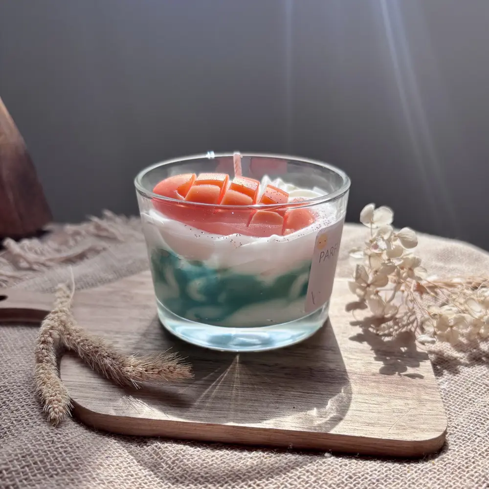 L'Atelier de Cha bougie mangue papaye