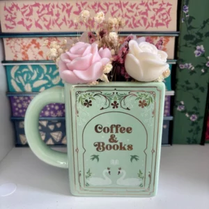 l'atelier de cha bouquet livresque pastel