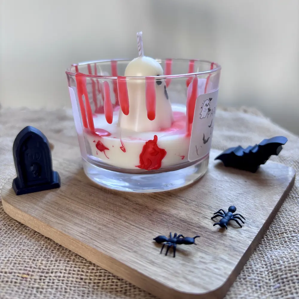 Bougie fantome l'Atelier de Cha